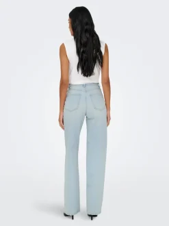 ONLJUICY Hohe Taille Weiter Beinschnitt Jeans