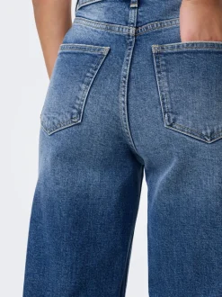 ONLJUICY Hohe Taille Weiter Beinschnitt Jeans