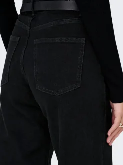ONLJUICY Hohe Taille Weiter Beinschnitt Jeans