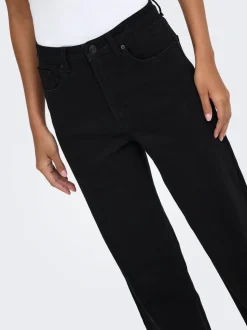 ONLJUICY Hohe Taille Weiter Beinschnitt Jeans