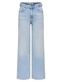 ONLJUICY Hohe Taille Weiter Beinschnitt Jeans