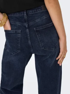 ONLJUICY Hohe Taille Weiter Beinschnitt Jeans