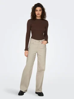 ONLJUICY Hohe Taille Weiter Beinschnitt Jeans
