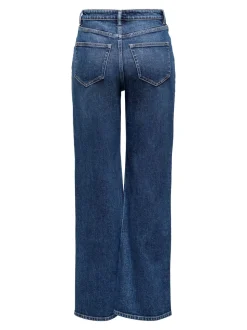 ONLJUICY Hohe Taille Weiter Beinschnitt Jeans