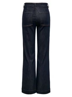 ONLJUICY Hohe Taille Weiter Beinschnitt Jeans