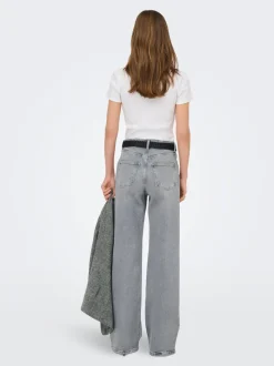 ONLJUICY Hohe Taille Weiter Beinschnitt Jeans
