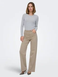ONLJUICY-MISSOURI Weiter Beinschnitt Hose mit weitem Beinschnitt