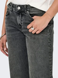 ONLJUICY Niedrige Taille Weiter Beinschnitt Jeans