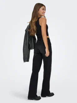 ONLJULLES Niedrige Taille Weiter Beinschnitt Jeans