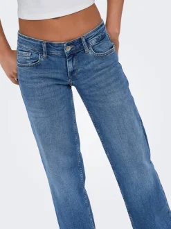 ONLJULLES Sehr niedrige Taille Weiter Beinschnitt Jeans
