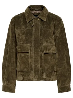 ONLKAIA Jacke aus Wildleder
