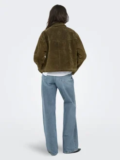 ONLKAIA Jacke aus Wildleder