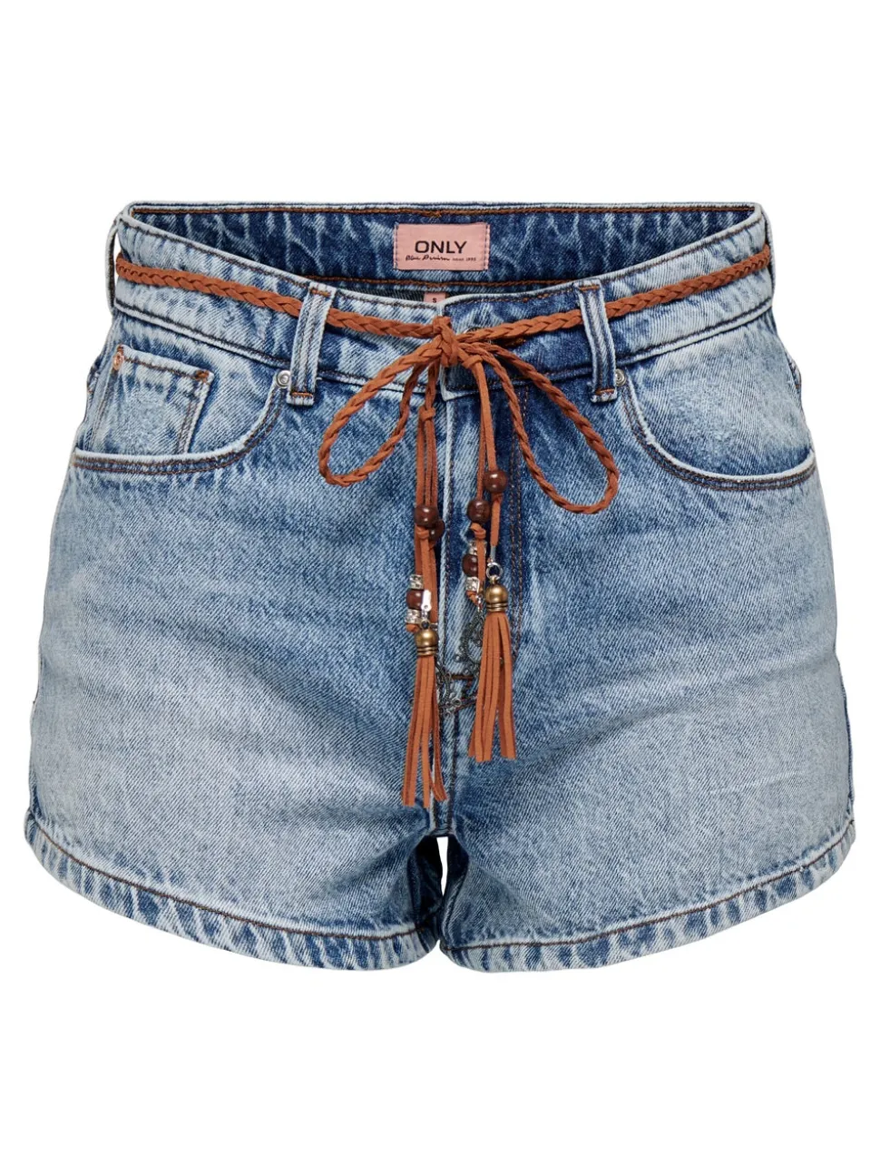 ONLKELLY Hohe Taille Normal geschnitten Jeans-Shorts