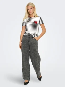 ONLKENYA Locker geschnitten Hose