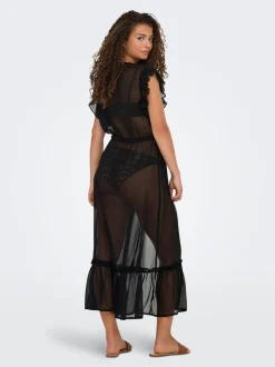 ONLLILJA Langes Strandkleid