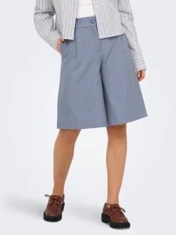 ONLLINDA Hohe Taille Locker geschnitten Bermuda Shorts