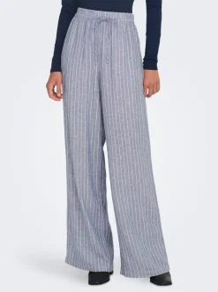ONLLUDO Locker geschnitten Leinen Hose