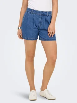 ONLLUKA Mittlere Taille Locker geschnitten Jeans-Shorts