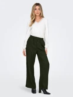 ONLLULU Normal geschnitten Hose mit weitem Beinschnitt