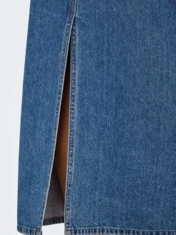 ONLLUMI Denim Jeansrock Midirock