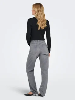 ONLLUMI Mittlere Taille Hohe Taille Jeans