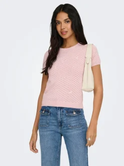 ONLLUNA Gestricktes T-Shirt