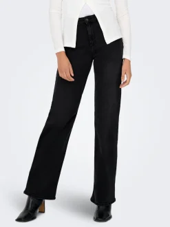 ONLLUNA Hohe Taille Weiter Beinschnitt Jeans