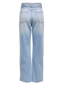 ONLMADDIE Hohe Taille Weiter Beinschnitt Jeans