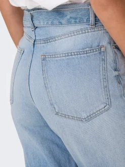 ONLMADDIE Hohe Taille Weiter Beinschnitt Jeans