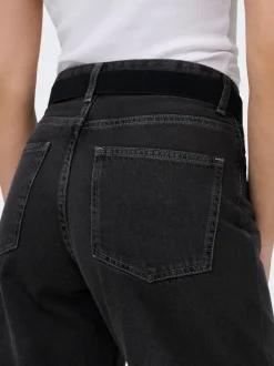 ONLMADDIE-O Hohe Taille Weiter Beinschnitt Jeans