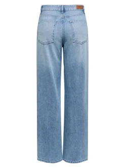 ONLMADDIE-O Hohe Taille Weiter Beinschnitt Jeans