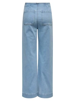 ONLMADELINE Hohe Taille Weiter Beinschnitt Jeans