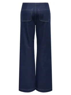 ONLMADELINE Hohe Taille Weiter Beinschnitt Jeans