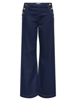 ONLMADELINE Hohe Taille Weiter Beinschnitt Jeans