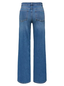 ONLMADISON Hohe Taille Weiter Beinschnitt Jeans