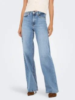 ONLMADISON Hohe Taille Weiter Beinschnitt Jeans