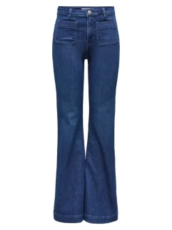 ONLMADISON Hohe Taille Flared Jeans