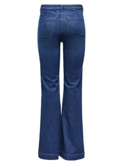 ONLMADISON Hohe Taille Flared Jeans