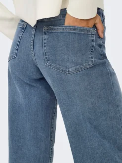 ONLMADISON Hohe Taille Weiter Beinschnitt Jeans