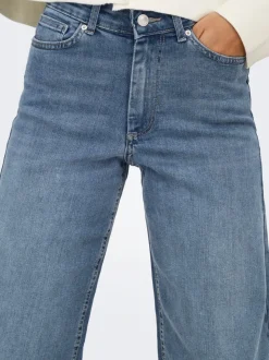 ONLMADISON Hohe Taille Weiter Beinschnitt Jeans