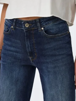 ONLMADISON Hohe Taille Weiter Beinschnitt Jeans