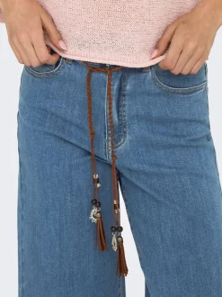 ONLMADISON Hohe Taille Weiter Beinschnitt Verkürzt Jeans