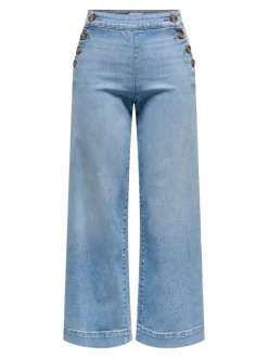 ONLMADISON Hohe Taille Weiter Beinschnitt Jeans