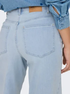 ONLMADISON Hohe Taille Weiter Beinschnitt Jeans
