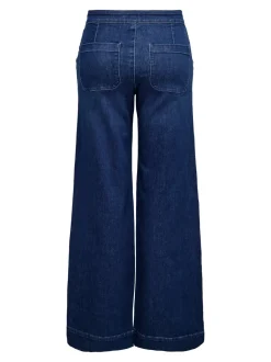 ONLMADISON Hohe Taille Weiter Beinschnitt Jeans