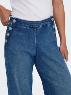 ONLMADISON Hohe Taille Weiter Beinschnitt Jeans