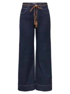 ONLMADISON Hohe Taille Weiter Beinschnitt Verkürzt Jeans
