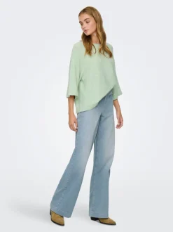 ONLMADISON Hohe Taille Weiter Beinschnitt Jeans