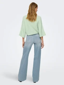 ONLMADISON Hohe Taille Weiter Beinschnitt Jeans