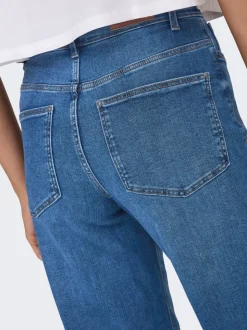 ONLMADISON Hohe Taille Weiter Beinschnitt Jeans